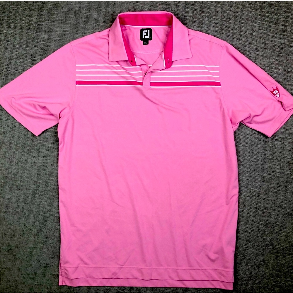 FootJoy Pink Golf Polo